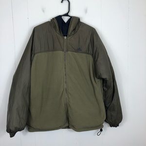Rare Vintage‎ Adidas Reversible Puffer Jacket Sz S